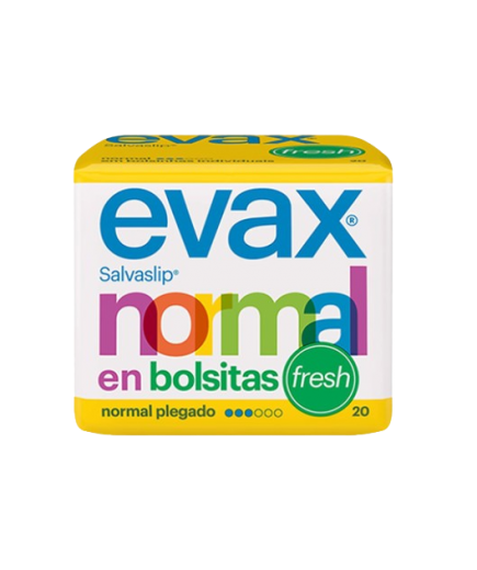 SALVASLIP EVAX NORMAL FRESH BOLSITAS C/20 UD