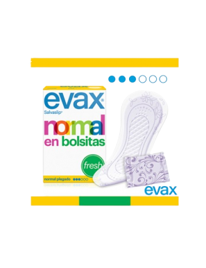 SALVASLIP EVAX NORMAL FRESH BOLSITAS C/20 UD