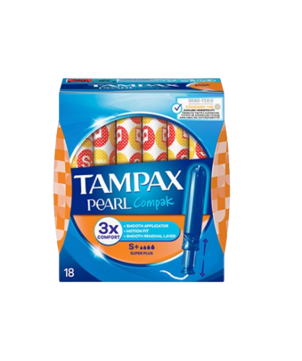 TAMPONES TAMPAX COMPAK PEARL SUPER PLUS C/16 UD