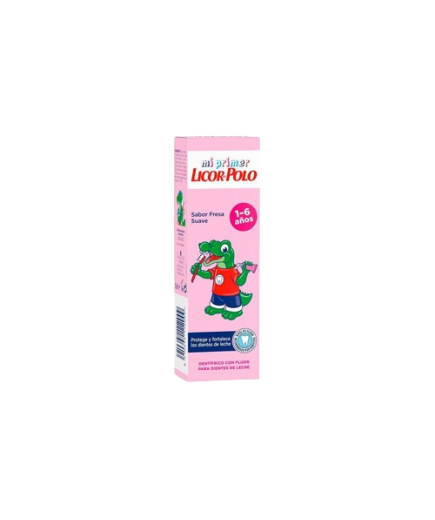 DENTIFRICO LICOR POLO FRESA 1-6 AÑOS B/50 ML