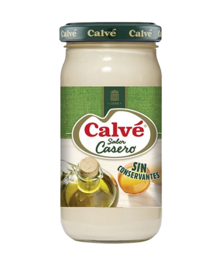 MAHONESA CALVE TARRO CRISTAL 430 ML