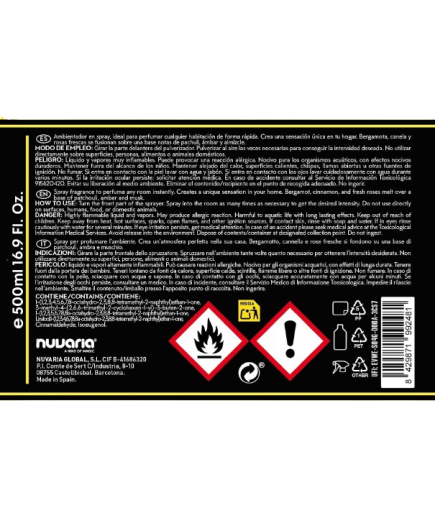 AMBIENTADOR VICKY MARTIN WARM AMBER SP/500 ML