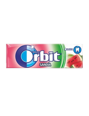 CHICLE ORBIT BOX SANDIA 14 GR