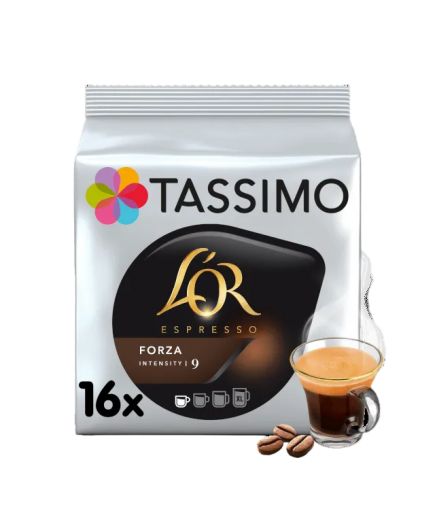 TASSIMO LOR EXPRESSO FORZA 8 16CAP.X6 GR B/128 GR