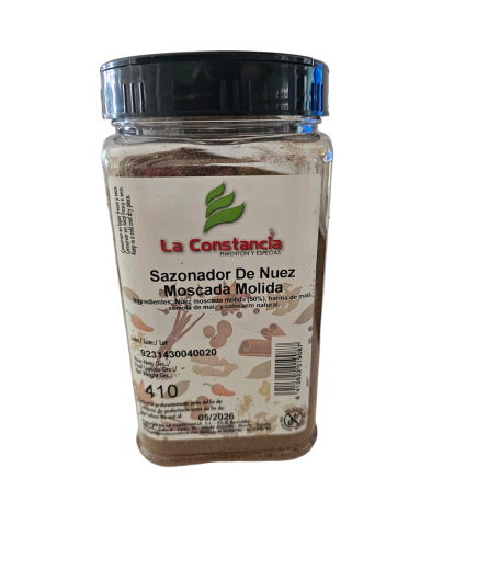 NUEZ MOSCADA MOLIDA CONSTANCIA B/HOT. 410 GR