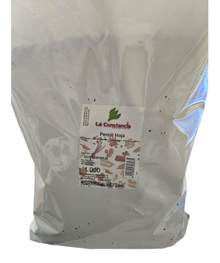PEREJIL HOJA CONSTANCIA BOLSA ALUMINIO 1 KG.
