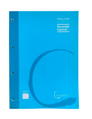 PP PAPEL RECAMBIO A/4 90GR CUADRICULA 5MM P/80 UD