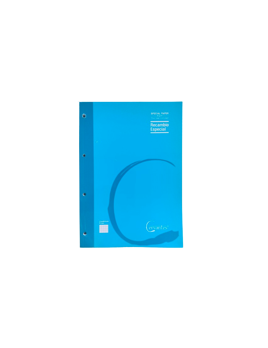 PP PAPEL RECAMBIO A/4 90GR CUADRICULA 5MM P/80 UD
