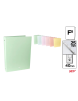 PP CARPETA MP 4 ANILLAS 25 MM S/RECAMBIO COLORESUD