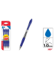 PP BOLIGRAFO MAIN P 1 MM AZUL PACK-4 UD