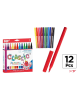 PP ROTULADOR MP COLORES PAQUETE 12 UD
