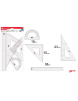 PP REGLA MP TECHNIC KIT PACK-4 UNIDADES