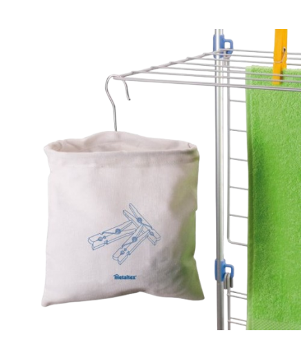 BOLSA PINZAS TENDER ALGODON PEGGY METALTEX UD