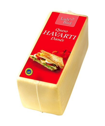 QUESO BARRA HAVARTI DANES. KG