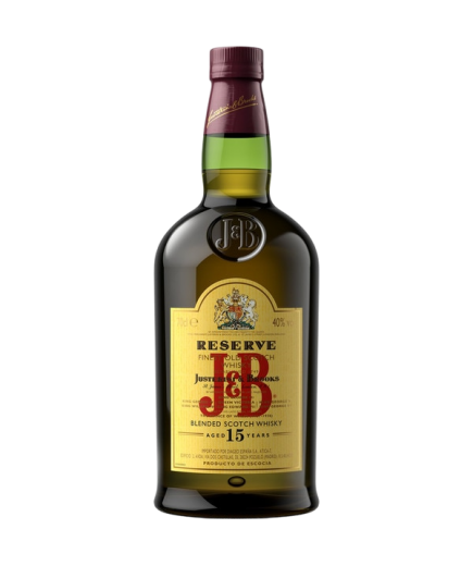 WHISKY J&B RESERVA 15 AÑOS B/70 CL