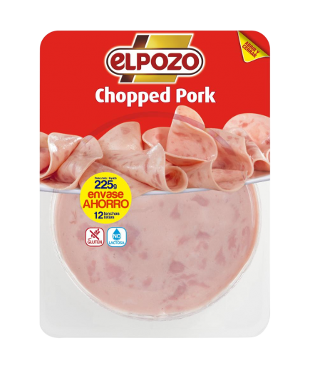 CHOPPED PORK LONCHA C/15192 POZO B/225 GR