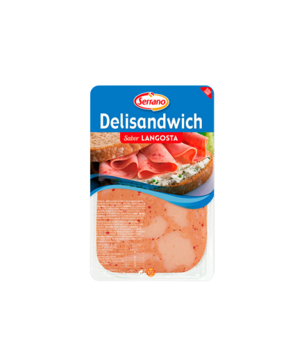 DELISANDWICH LANGOSTA LONCHA SERRANO B/90 GR