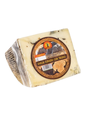 QUESO OVEJA RESERVA CON TRUFAS PINTO 1/4 X.KG