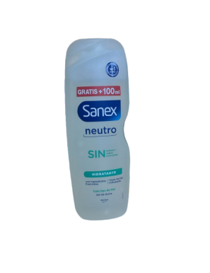 GEL BAÑO SANEX 0% NEUTRO HIDRATAN SIN B/600ML