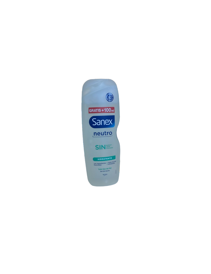 GEL BAÑO SANEX 0% NEUTRO HIDRATAN SIN B/600ML