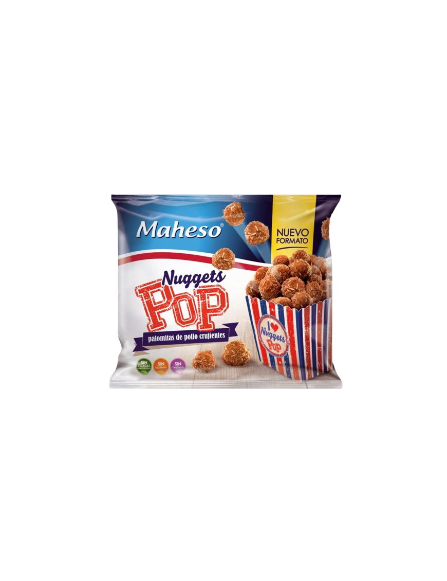 POP NUGGETS (PALOMITAS POLLO) MAHESO E/300 GR