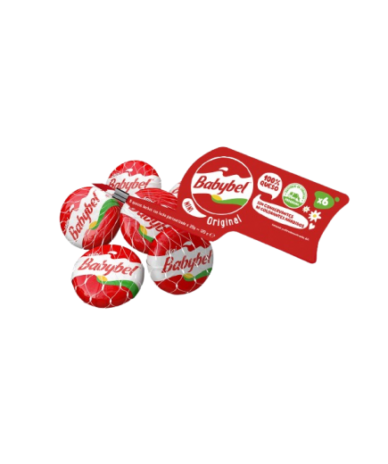 QUESO MINI BABYBEL MALLA 6 UNIDADES