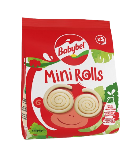 QUESO MINI BABYBEL ENROLLADOS B/5UD X 17GR