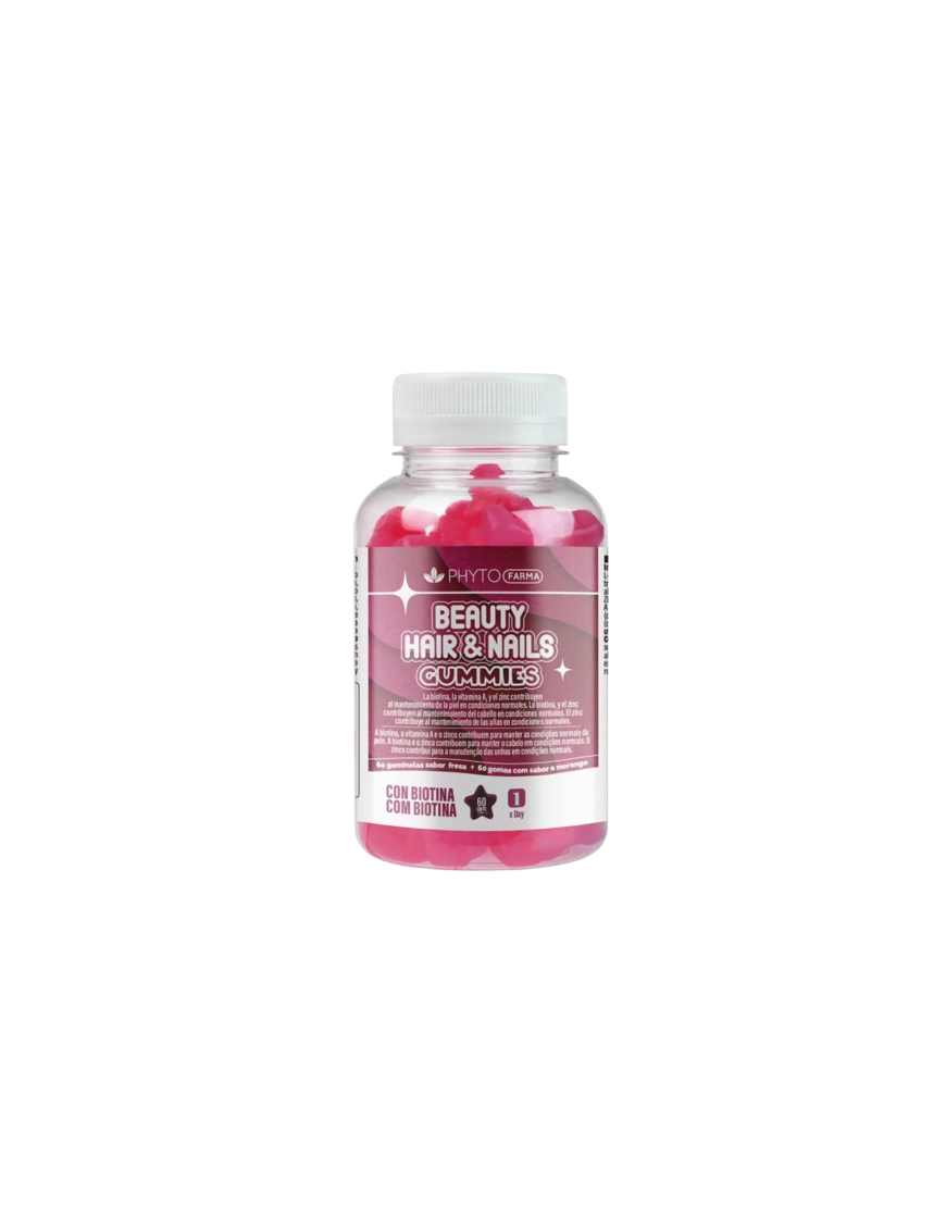 PHYTOFARMA PELO & UÑAS GOMINOLAS FRESA B/60 UD