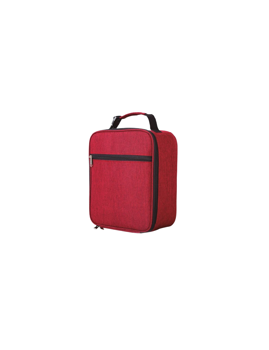 BOLSA TERMICA PORTA ALIMENTOS ROJA  5,5 LITROS
