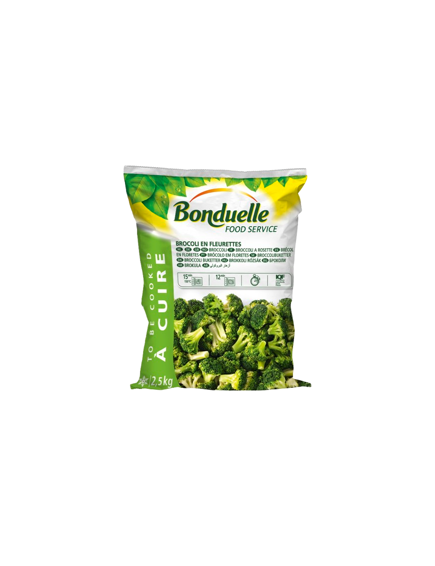 BONDUELLE BROCOLI 40/60 "MINUTE" CONG.B/2.5 KG