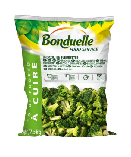 BONDUELLE BROCOLI 40/60 "MINUTE" CONG.B/2.5 KG