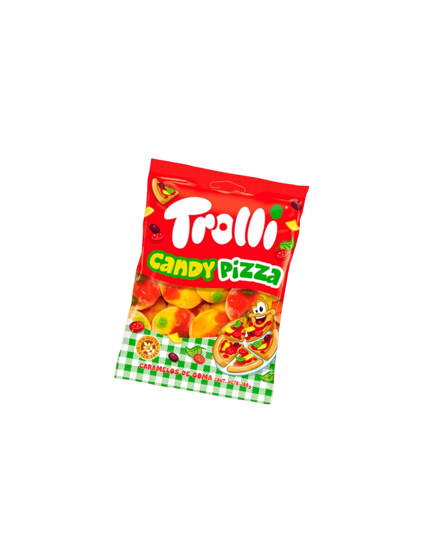 GOMINOLAS TROLLI PIZZA B/100GR