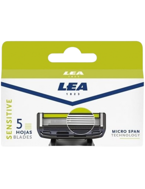 MAQUINILLA CARGADOR LEA SENSITIVE 5 HOJAS PACK-4UD