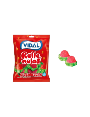 GOMINOLAS VIDAL FRESA RELLENOLA S/GLUT B/90GR