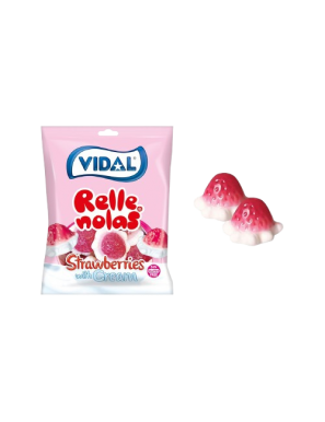 GOMINOLAS VIDAL FRESA NATA RELLENOLA S/GLUT B/90GR