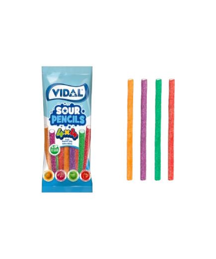 GOMINOLAS VIDAL LICORICE ALLSORTS B/90GR