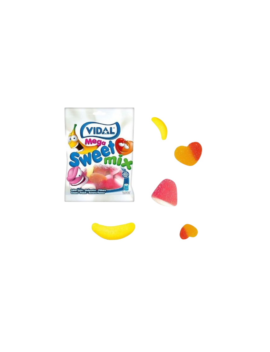 GOMINOLAS VIDAL MEGA SWEET MIX S/GLUT B/90GR