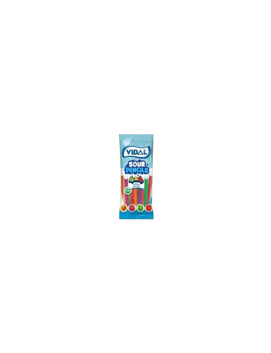 GOMINOLAS VIDAL SOUR PENCILS VEGAN B/90GR