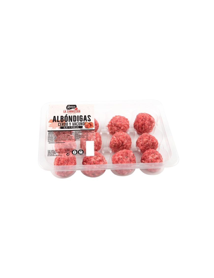 ROLER FRESCO ALBONDIGAS MIXTAS 400GR B/12UD