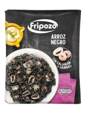 ARROZ NEGRO FRIPOZO C/69319 CONG. BOLSA 320 GR.
