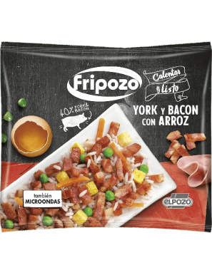 FRIPOZO YORK-BACON-ARROZ C/7160 B/400 GR