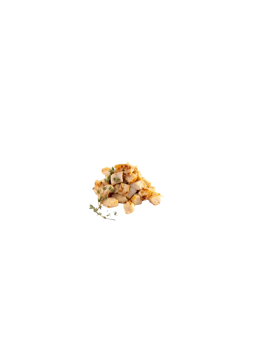 IDG.POLLO DADOS ASADOS PECHUGA B/2.50.KG.