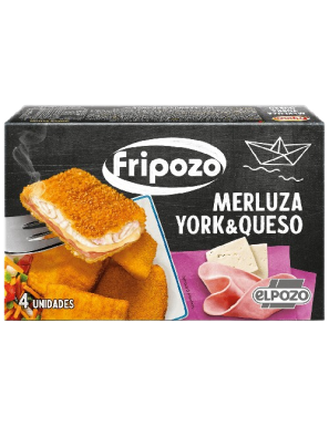 MERLUZA YORK/QUESO FRIPOZO C/.3616 EST/300.GR