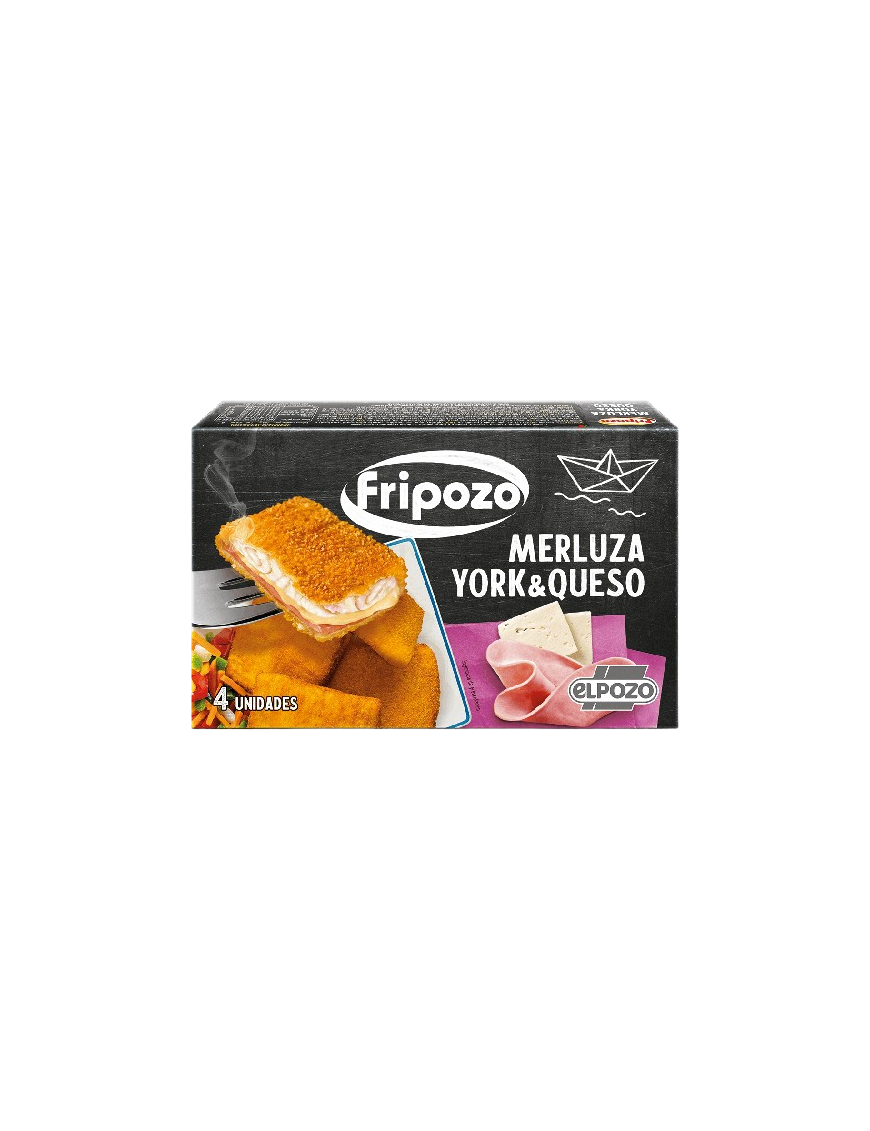 MERLUZA YORK/QUESO FRIPOZO C/.3616 EST/300.GR