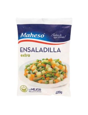 ENSALADILLA RUSA  CONG. MAHESO EXTRA BOLSA 400GR