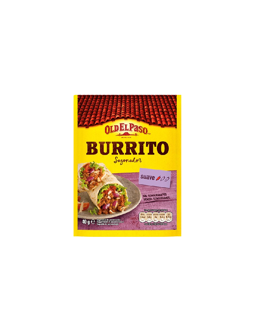 SAZONADOR BURRITOS OLD EL PASO S/40 GR