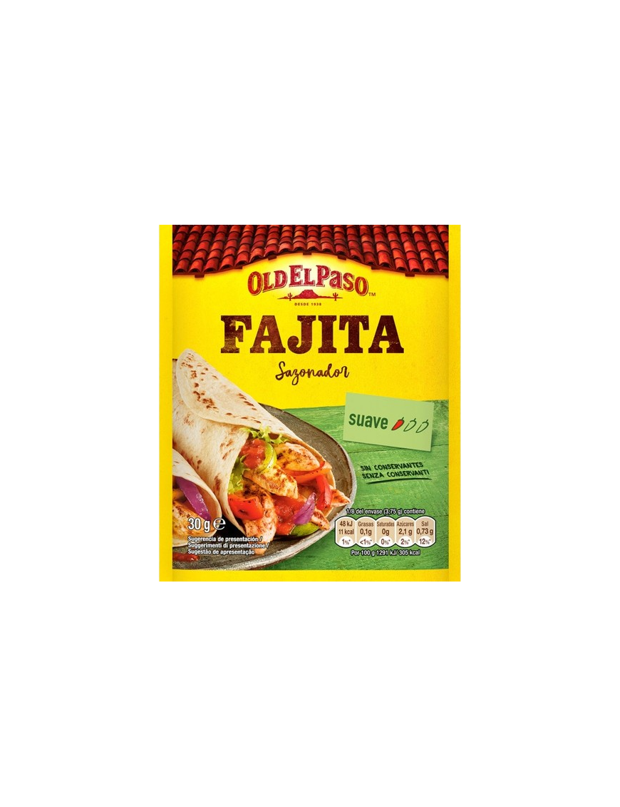 SAZONADOR FAJITAS OLD EL PASO S/30 GR