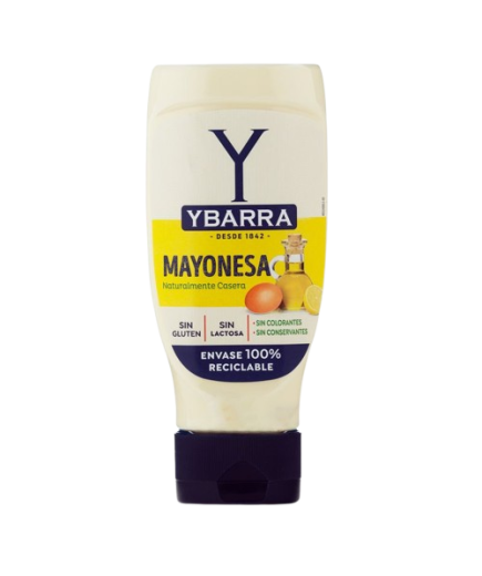 MAHONESA YBARRA PET 400 ML.