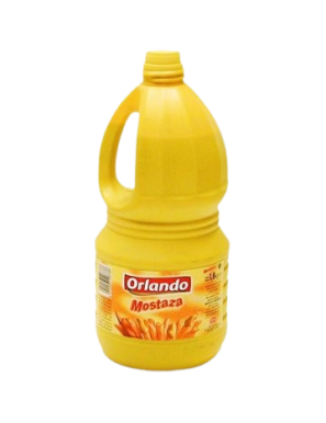 MOSTAZA AMARILLA ORLANDO GARRAFA 1.8 KG