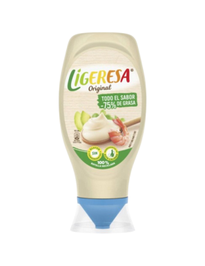 SALSA FINA LIGERESA BOCABAJO B/430 ML
